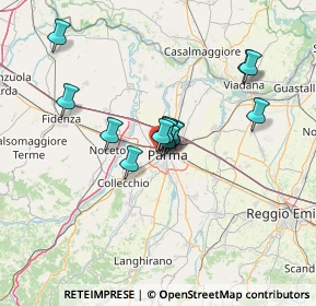 Mappa Via Marco Aurelio Cavedagni, 43126 Parma PR, Italia (10.46538)