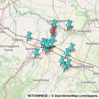 Mappa Via Lazio, 43123 Parma PR, Italia (10.64579)
