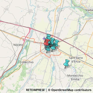 Mappa Via Pietro Rubini, 43125 Parma PR, Italia (2.34909)