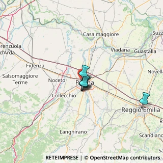 Mappa Via Pietro Rubini, 43125 Parma PR, Italia (36.5025)