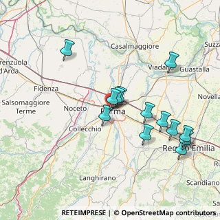 Mappa Via Massimo D'Azeglio, 43125 Parma PR, Italia (15.08231)