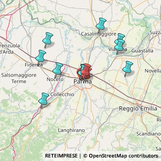 Mappa Via Massimo D'Azeglio, 43125 Parma PR, Italia (12.98667)