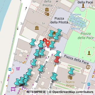 Mappa Piazza della Pace, 43100 Parma PR, Italia (0.05556)