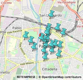 Mappa Piazza della Pace, 43100 Parma PR, Italia (0.645)