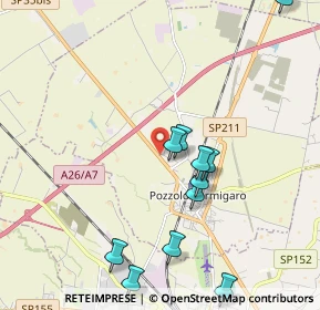 Mappa Strada per Alessandria, 15068 Pozzolo Formigaro AL, Italia (2.41083)