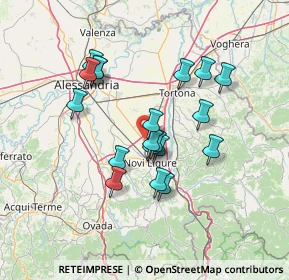 Mappa Strada per Alessandria, 15068 Pozzolo Formigaro AL, Italia (12.13632)