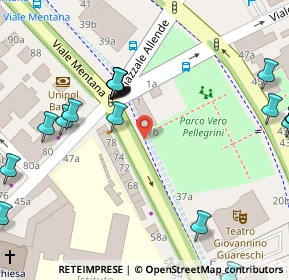 Mappa Piazzale Salvador Allende, 43121 Parma PR, Italia (0.06897)