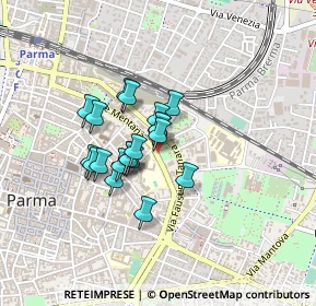 Mappa Piazzale Salvador Allende, 43121 Parma PR, Italia (0.292)