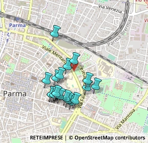 Mappa Piazzale Salvador Allende, 43121 Parma PR, Italia (0.408)