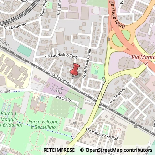 Mappa Via Ganale Doria,  5, 43100 Parma, Parma (Emilia Romagna)