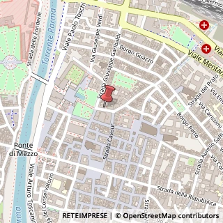 Mappa Strada Macedonio Melloni, 5/A, 43121 Parma, Parma (Emilia Romagna)