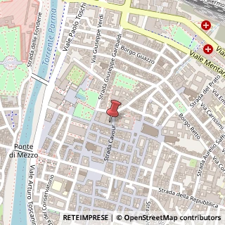 Mappa Strada Cavour, 28, 43121 Parma, Parma (Emilia Romagna)
