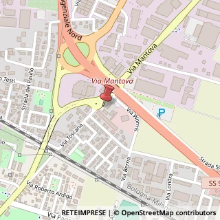 Mappa Via Toscana, 45/1, 43123 Parma, Parma (Emilia Romagna)