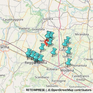 Mappa Via Frassinara, 42017 San Giovanni RE, Italia (12.26889)