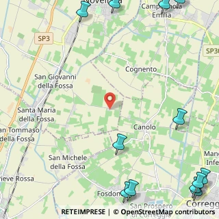 Mappa Via Frassinara, 42017 San Giovanni RE, Italia (3.99)