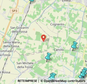 Mappa Via Frassinara, 42015 Correggio RE, Italia (3.99)