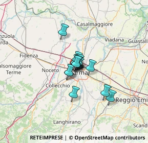 Mappa Via Antonio Meucci, 43126 Parma PR, Italia (6.21357)