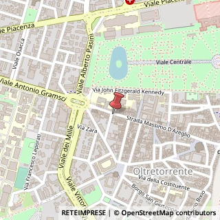 Mappa Strada Massimo D'Azeglio, 110, 43125 Parma, Parma (Emilia Romagna)