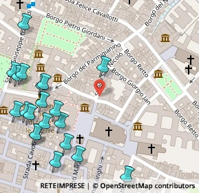 Mappa Piazza Duomo, 43121 Parma PR, Italia (0.1805)