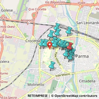 Mappa Viale Antonio Gramsci, 43125 Parma PR, Italia (0.64)