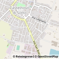 Mapa Castelnovo di Sotto