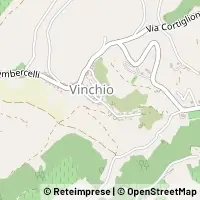 Hartă Vinchio