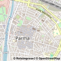 Kaart Parma