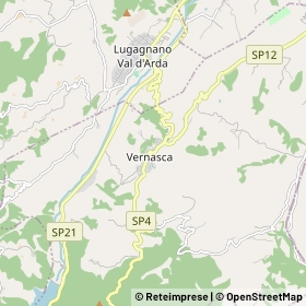 Mappa Vernasca