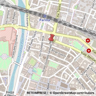 Mappa Strada Giuseppe Garibaldi, 42, 43121 Parma, Parma (Emilia Romagna)