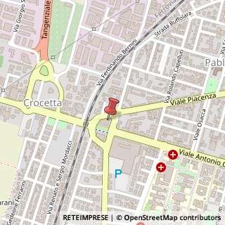 Mappa Viale Antonio Gramsci, 39, 43121 Parma, Parma (Emilia Romagna)