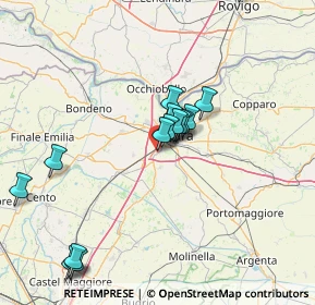 Mappa Strada Statale Porrettana, 44124 Ferrara FE, Italia (14.47133)