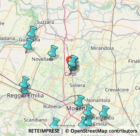 Mappa Strada Romana Nord, 41012 Autotrasportatori MO, Italia (19.025)