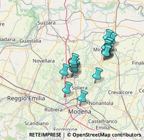 Mappa Strada Romana Nord, 41012 Autotrasportatori MO, Italia (11.50941)