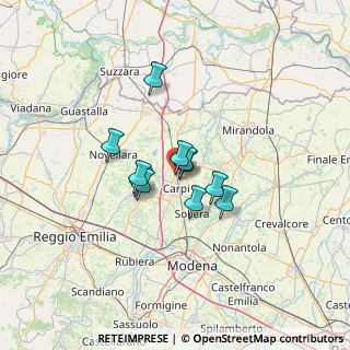 Mappa Strada Romana Nord, 41012 Autotrasportatori MO, Italia (8.37909)