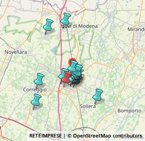 Mappa Strada Romana Nord, 41012 Autotrasportatori MO, Italia (5.22933)