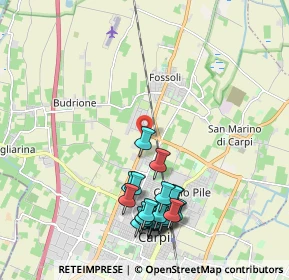 Mappa Strada Romana Nord, 41012 Autotrasportatori MO, Italia (2.236)