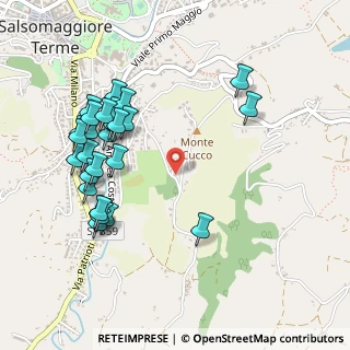 Mappa Via Paradiso, 43039 Salsomaggiore Terme PR, Italia (0.54815)