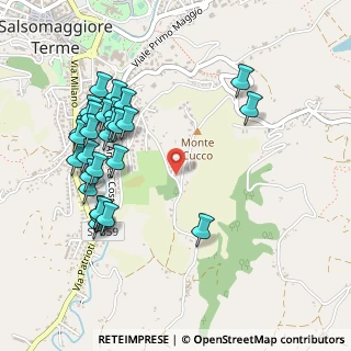 Mappa Via Paradiso, 43039 Salsomaggiore Terme PR, Italia (0.55429)