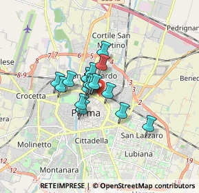 Mappa Viale Antonio Fratti, 43122 Parma PR, Italia (1.00647)