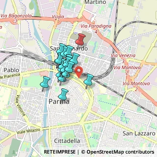 Mappa Viale Antonio Fratti, 43122 Parma PR, Italia (0.564)