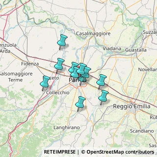 Mappa Viale Antonio Fratti, 43122 Parma PR, Italia (8.66818)