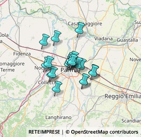 Mappa Viale Antonio Fratti, 43122 Parma PR, Italia (7.8365)