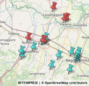 Mappa Viale Antonio Fratti, 43122 Parma PR, Italia (17.41389)