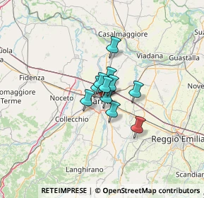 Mappa Viale Antonio Fratti, 43122 Parma PR, Italia (5.89364)