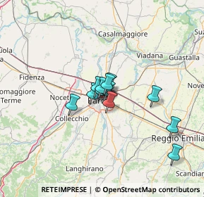 Mappa Viale Antonio Fratti, 43122 Parma PR, Italia (8.22583)