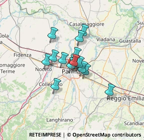 Mappa Viale Antonio Fratti, 43122 Parma PR, Italia (8.38214)