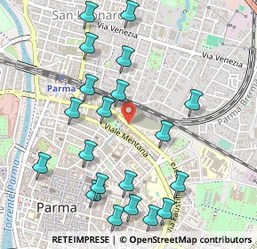 Mappa Viale Antonio Fratti, 43122 Parma PR, Italia (0.5805)