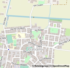 Mappa Via Cicalini, 42043 Gattatico RE, Italia (0.2)