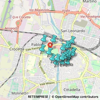 Mappa Parco Ducale, 43125 Parma PR, Italia (0.711)