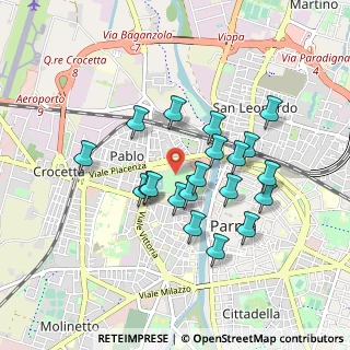 Mappa Parco Ducale, 43125 Parma PR, Italia (0.7795)